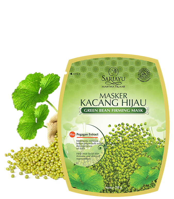 Masker Kacang Hijau Sachet 10 g