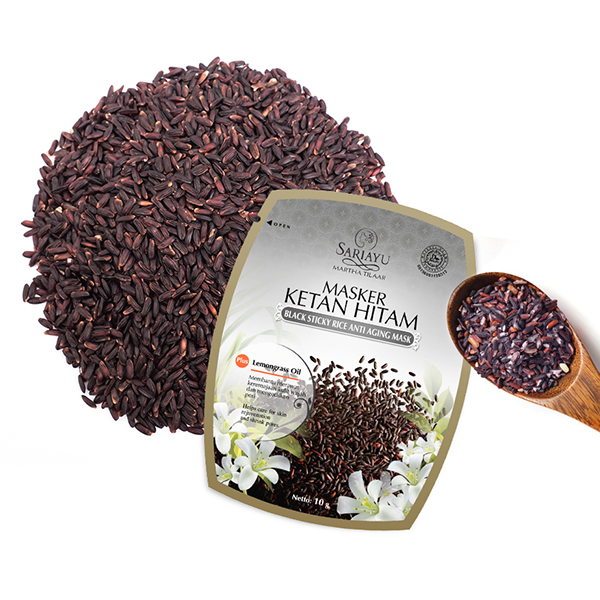Masker Ketan Hitam Sachet 10 g