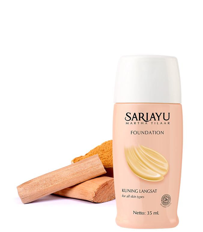 Liquid Foundation Kuning Langsat  35 mL