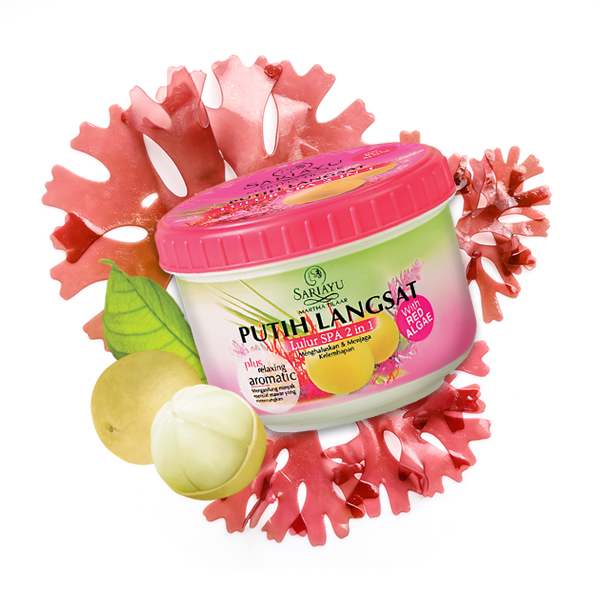 Putih Langsat Lulur Spa 2in1 (Red Algae)