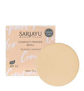 Refill Compact Powder SPF 15 Kuning Langsat 15 g