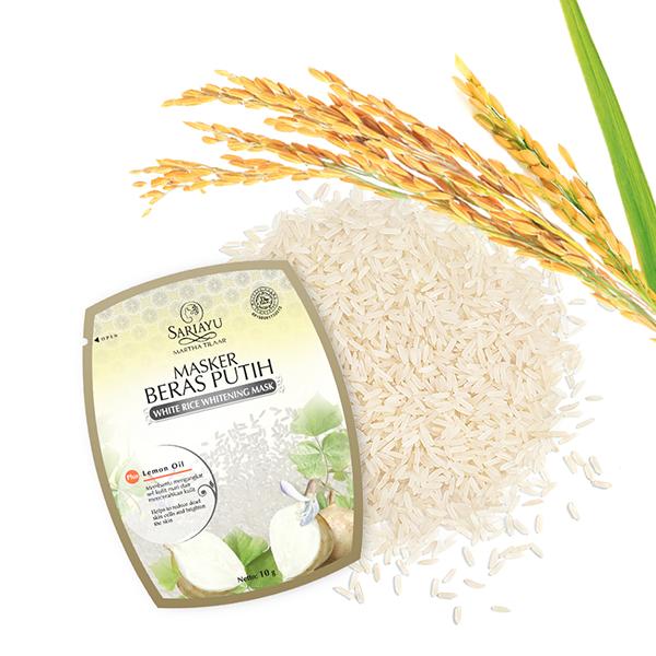 Masker Beras Putih Sachet 10 g