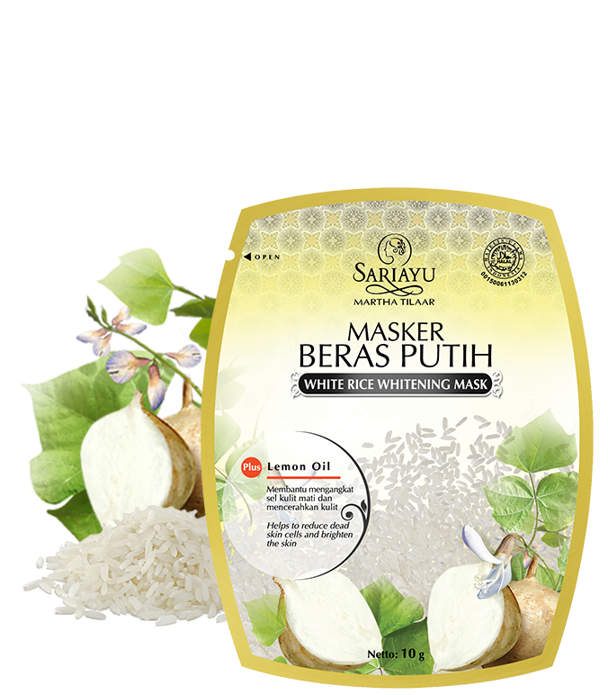 Masker Beras Putih Sachet 10 g