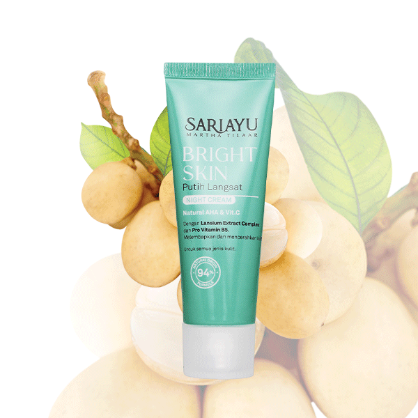 Bright Skin Putih Langsat Night Cream 20 g