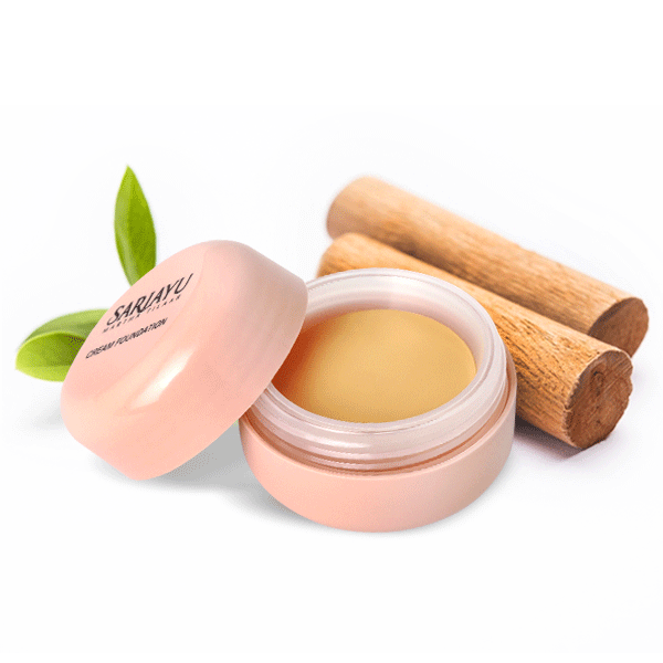 Cream Foundation Kuning Langsat 