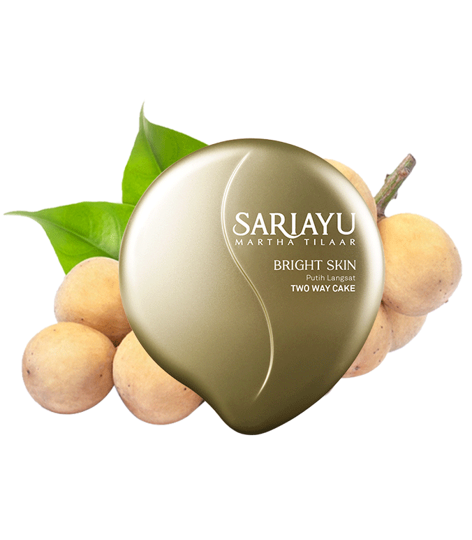 Bright Skin Putih Langsat Two Way Cake 