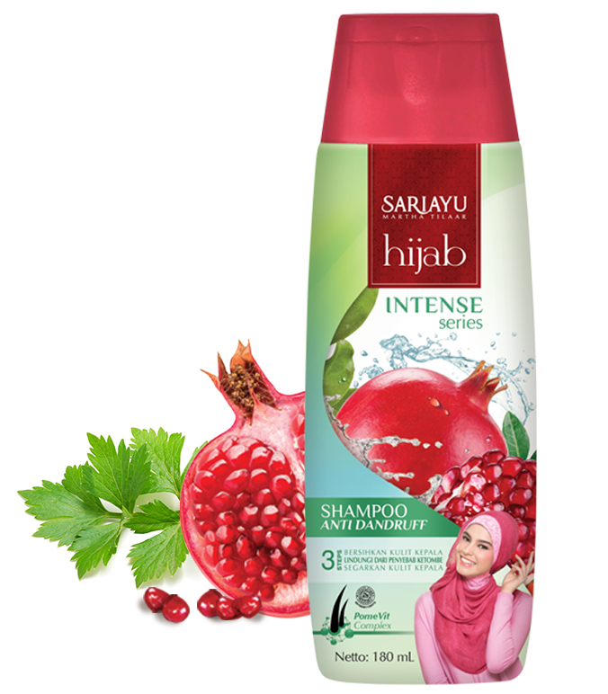 Hijab Intense Series Shampoo Anti Dandruff 180 mL