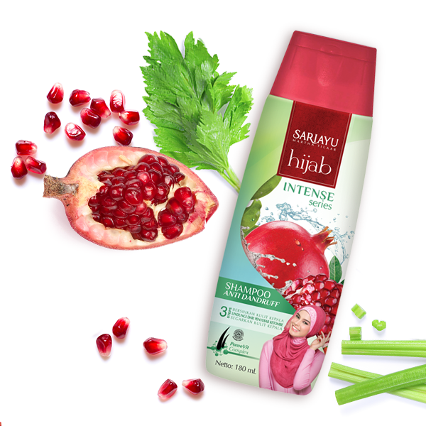 Hijab Intense Series Shampoo Anti Dandruff 180 mL