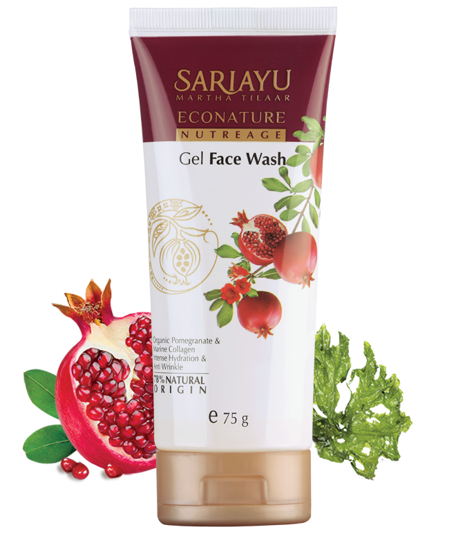 Face Wash Econature Nutreage 75 g
