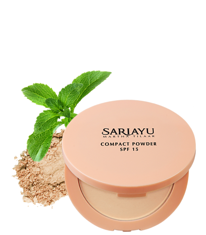 Compact Powder SPF 15 Kuning Natural 15 g