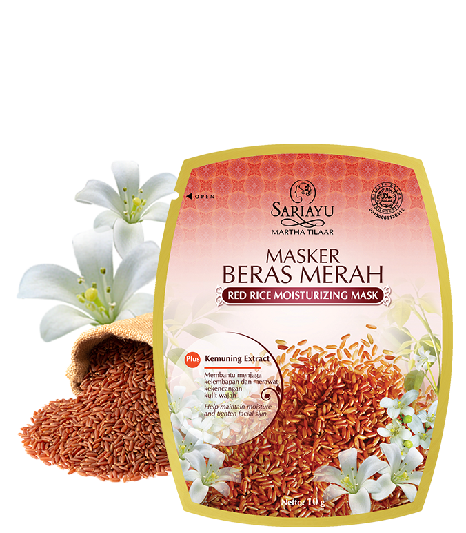 Masker Beras Merah Sachet 10 g